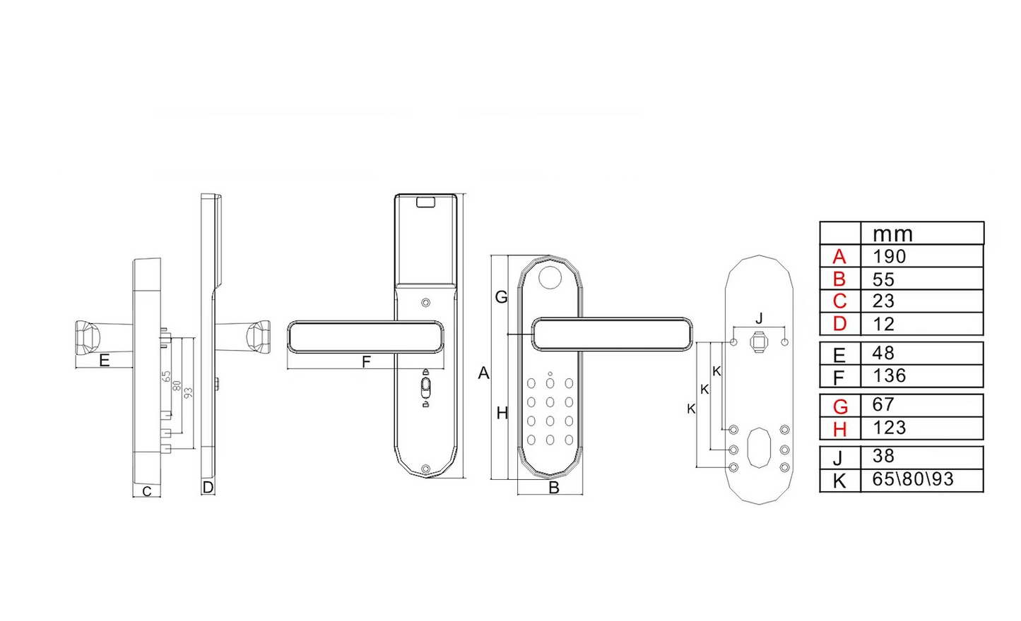 Keyless Mini SmartKey Pro Smart Lock